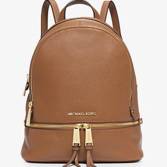 Michael Kors Handbags - Michael Kors Rhea Medium Leather backpack